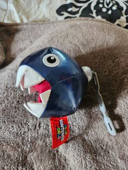Super Nintendo World Chain Chomp Plush 10" Bomb Mario