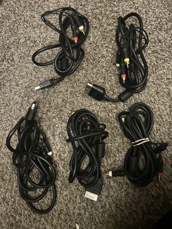 Original Xbox Av Cables Wires