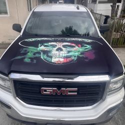 Used Mexico Skull Hood Cover 