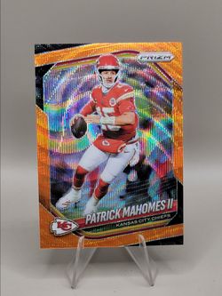 2025 Prizm Patrick Mahomes Orange Wave /65