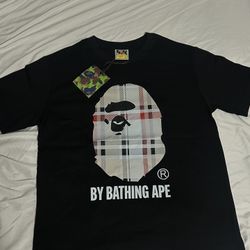 BAPE T-shirt “Black/Beige”
