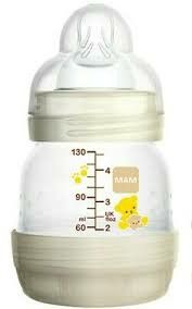 MAM anti-colic & self-sterilising 4.5oz bottle, 2x