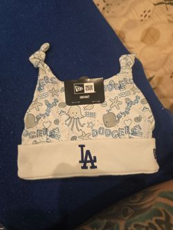 Los Angeles Dodgers infant beanie