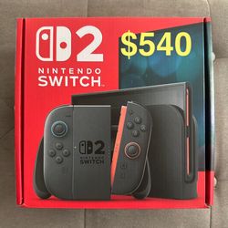WTS Nintendo Switch 2 Console $540