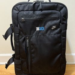 Nike Fiftyone49 Cordura Luggage Roller 22” Upright Wheeled Carry On Suitcase 