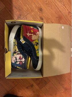 Vans Sk8 Hi The Beatles Yellow Submarine Faces Shoe M10.5