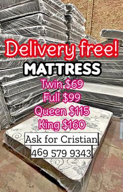 New Mattresses  Twin mattress Full mattress Queen mattress  King mattress  Colchones nuevos  Beds 