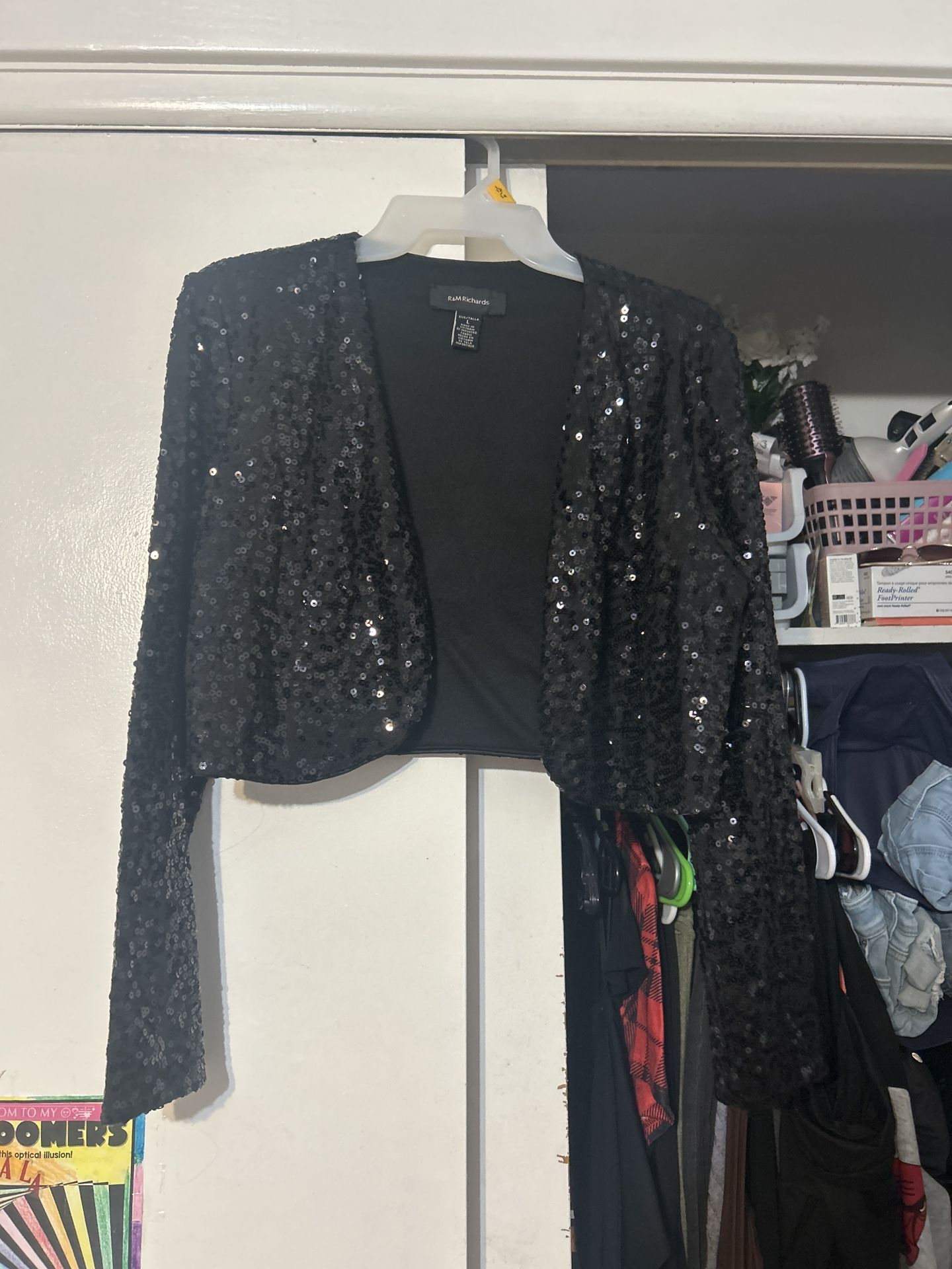 Sequin Bolero Jacket