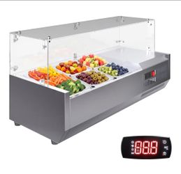 Refrigerated Condiment Prep Station Tabletop Brand New Unopened Box