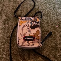 Never Used SAK roots Crossbody Purse /wallet 