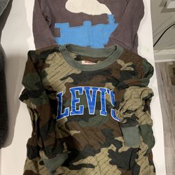 2 TODDLER BOYS LONG SLEEVE SHIRTS