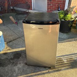 Stainless Steel Small Refrigerator