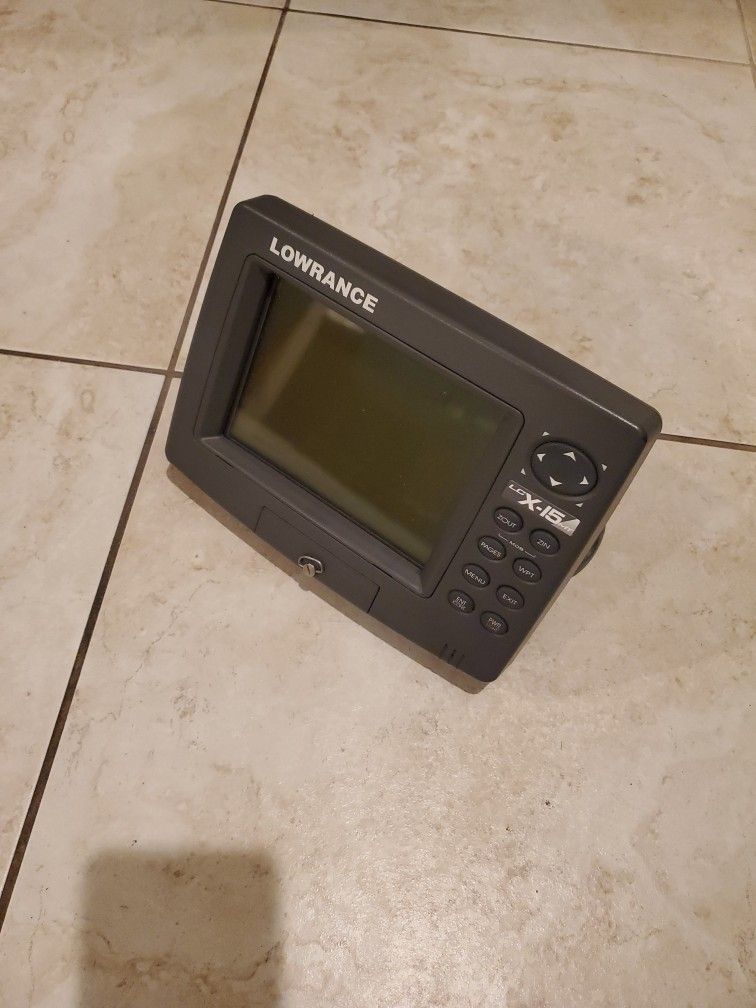 Lowrance LCX-15MT Fish Finder Head Unit