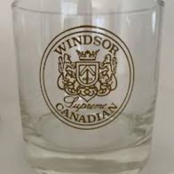 Set of 4 Windsor Canadian Supreme 300mL / 10.5 oz Whiskey Glasses