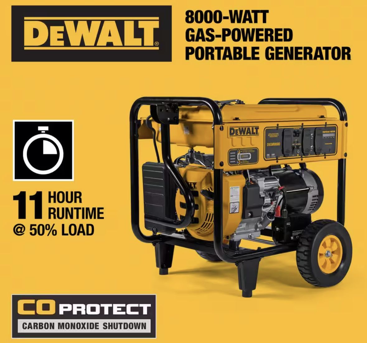 dewalt DXGNR8000 New Never Used