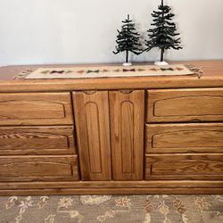 Gorgeous, Oak Lowboy Dresser