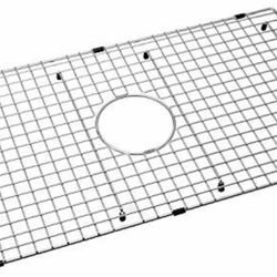 Sink Bottom Grid 29-1/2" X 15-9/16", Centered Drain with Corner Radius 3/8", Sink Protector NDG3016C