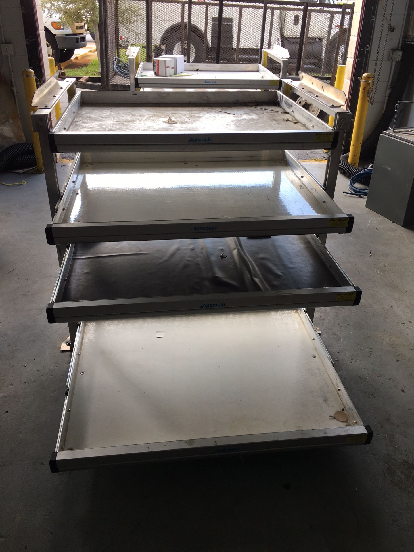 Cargo van pull out shelving shelves katerack for Sale in West Palm