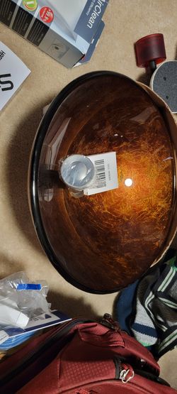 Custom Decorative Glass Sink W/ Drain Hardware
