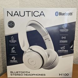 Nautica Bluetooth Stereo Headphones - URBAN H100 UCCHP01-02 New in Box -Incredible sound!