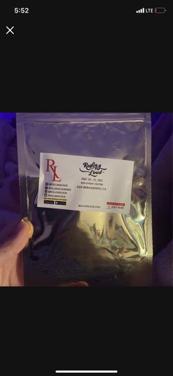 Rolling Loud 3 Day Wristband