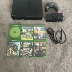 Original Xbox One/Controller With Games And Cables 