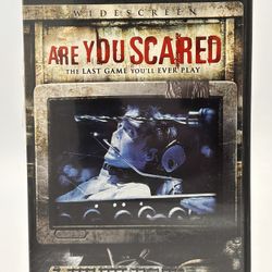 Are You Scared (DVD, 2006) Alethea Kutscher, Erin Consalvi, Slasher Film