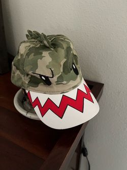 Dino Camo Snapback Cap