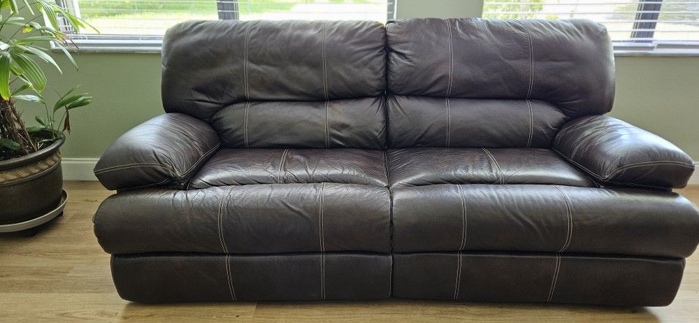 Leather Sofa