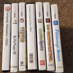 Nintendo 3ds Games Lot 7 All For 40$
