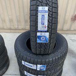 BRAND NEW SET OF TIRES 275/65r18 275/65/18