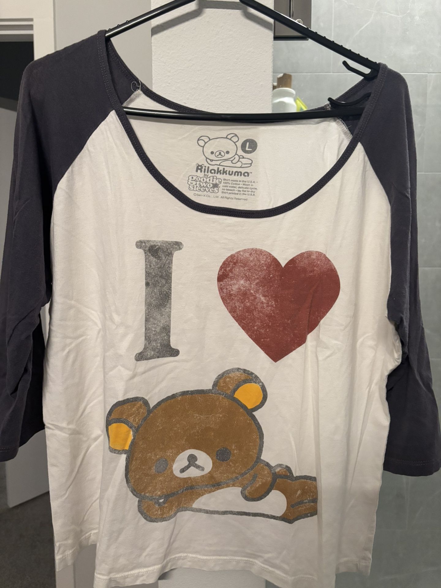 Raglan Rilakkuma Shirt