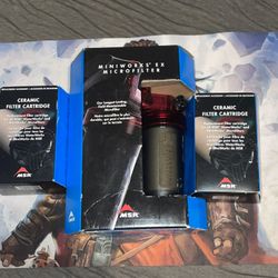 MSR MiniWorks EX Microfilter / 2 Extra Filters 