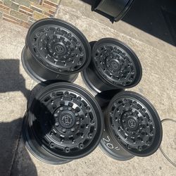 20” black rhino Off-road wheels