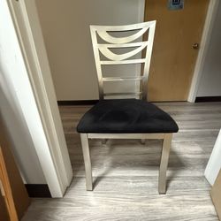 Furniture of America Catarina Metal Ladder-Back Dining Chair, Set of 2