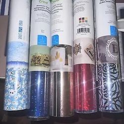 Cricut Premium Holographic And Frozen Vinyl