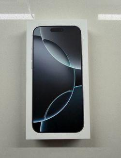 IPHONE 16 PRO MAX, UN OPENED, 256 GB (AT&T ONLY)