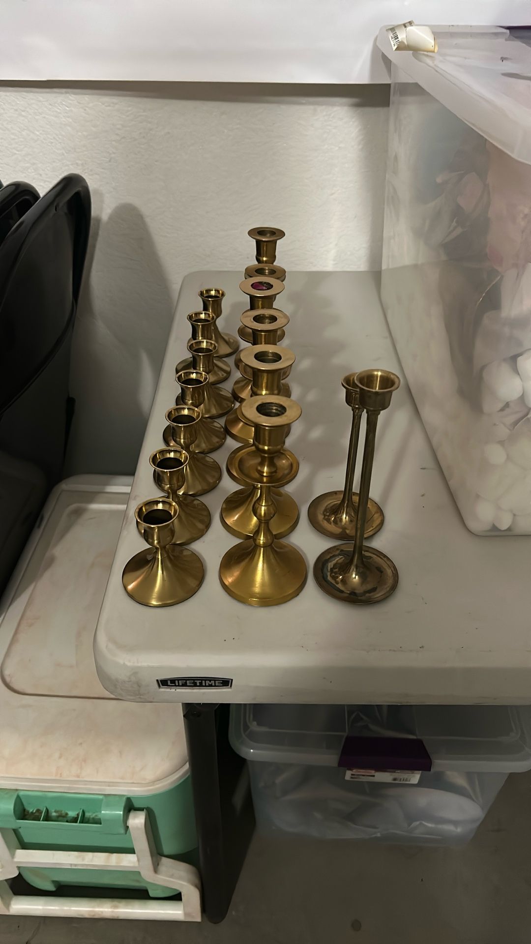 Gold Candle Stick Holders