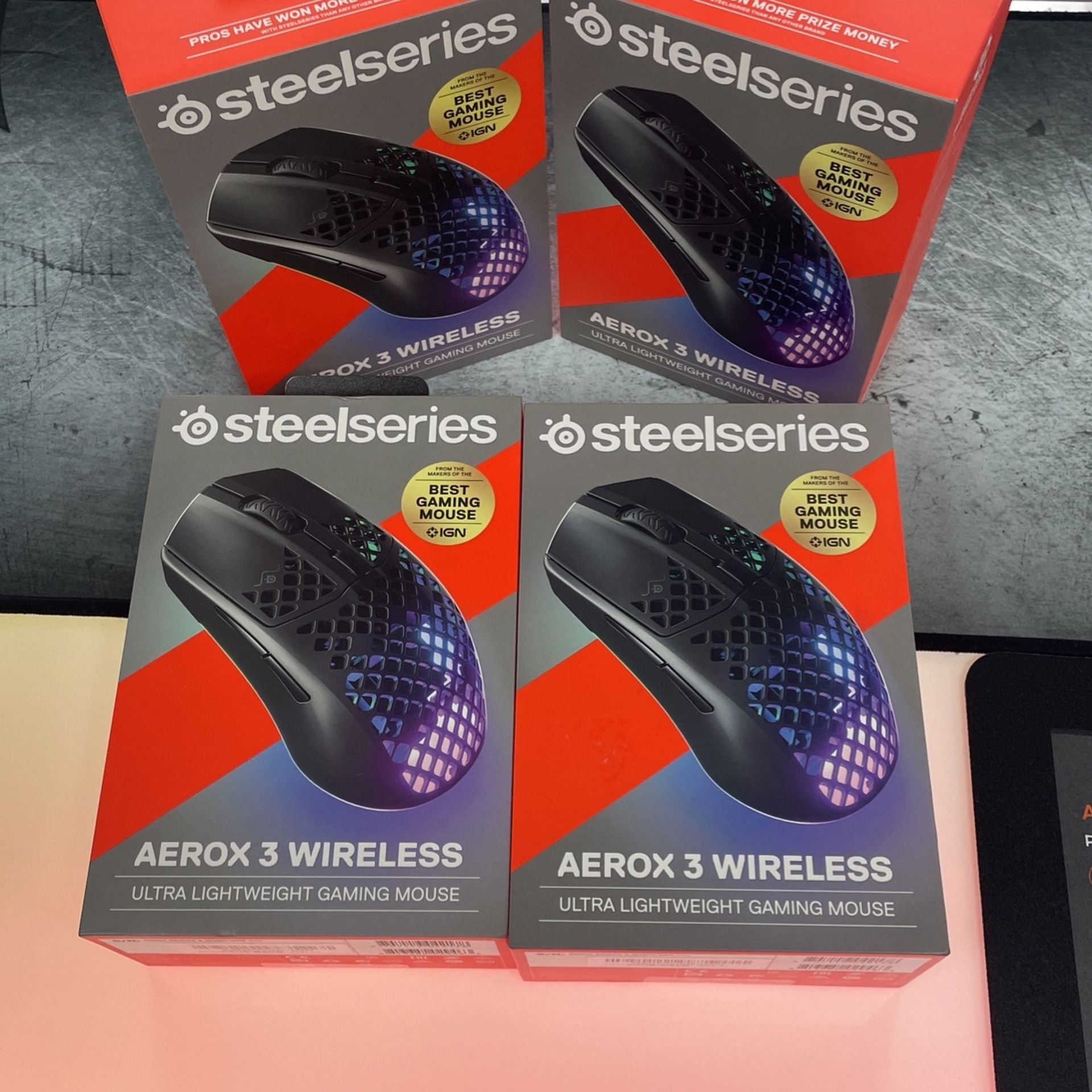 Steelseries Aerox 3 Wireless