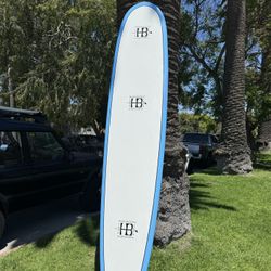 9’6” HB Longboard Surfboard Noserider