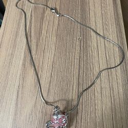 Cadena plata dije taza perlas joyería antigua