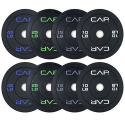 Bumper Plates Set 190lb set
