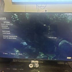 55 Inch Onn Smart Flatscreen TV (with Remote)