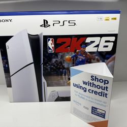 Sony PlayStation 5 Slim Disc NBA 2k Bundle Brand New 
