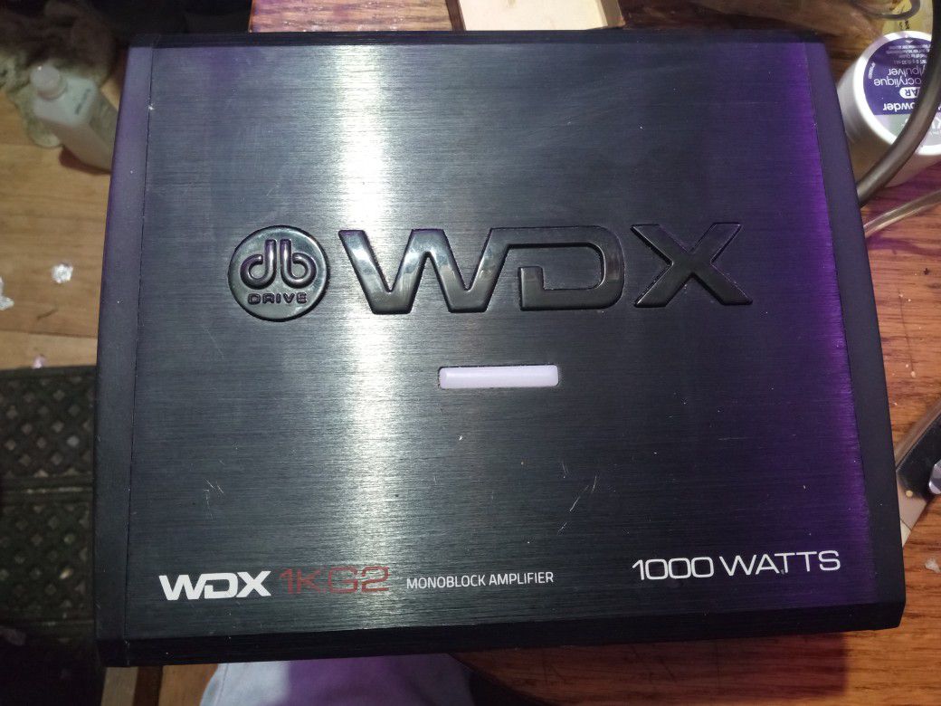 WDX Amplifier 1000watt
