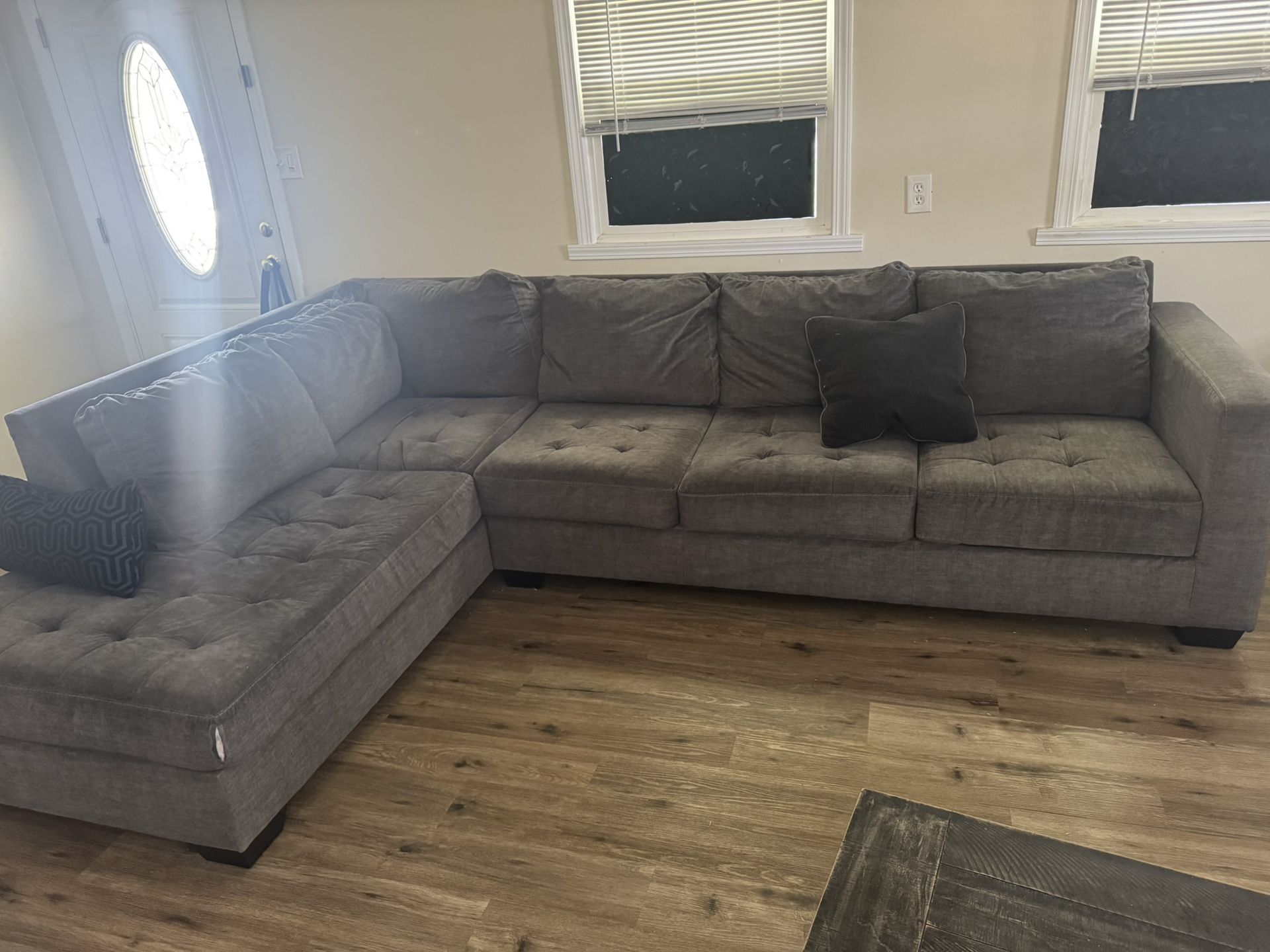 Gray Sectional Couch