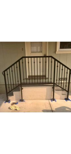 Dual walk way rails