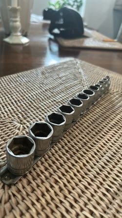 Snap on 3/8 drive metric socket set