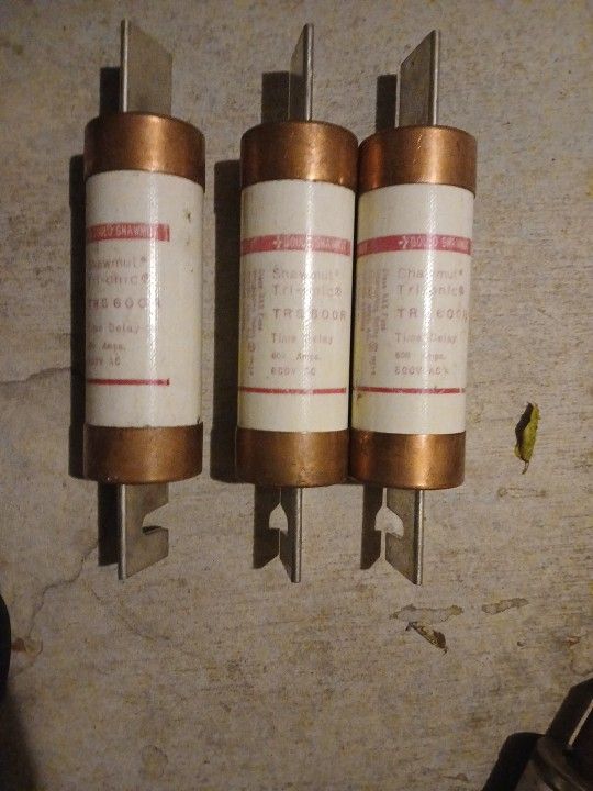 Gould Shawnutt Tri-Onic 600A 600V 600W Industerial Fuse