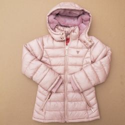 GUESS pink Puffer Jacket